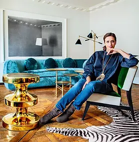 India Mahdavi luxury interior design project