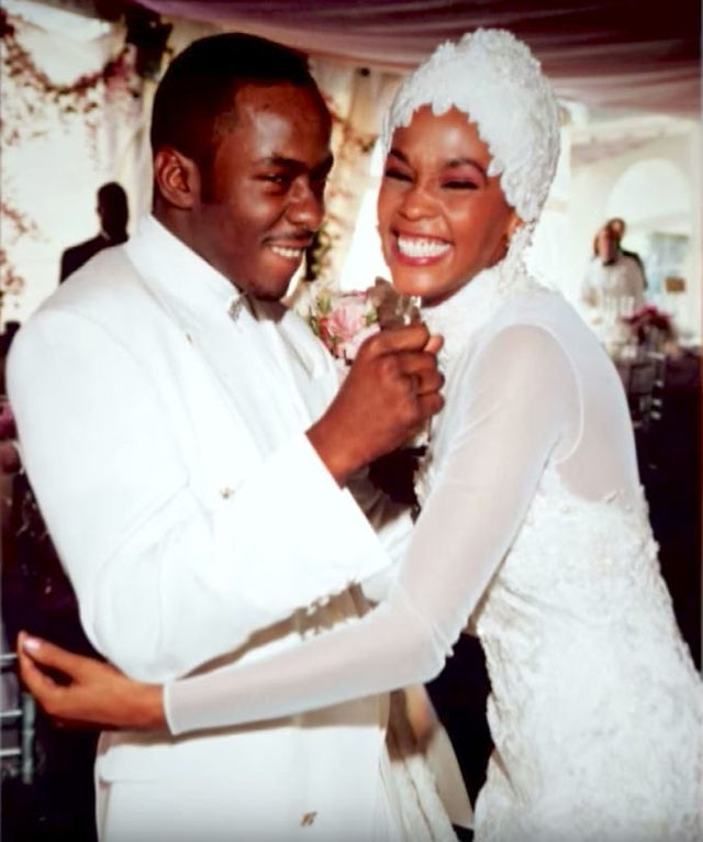 Wedding of Whitney Houston and Bobby Brown