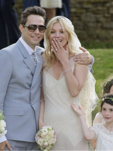 All about the wedding of Kate Moss and Jamie Hince