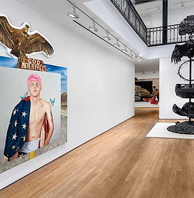 Galerie Templon contemporary art gallery exhibition space featuring internationally acclaimed artists