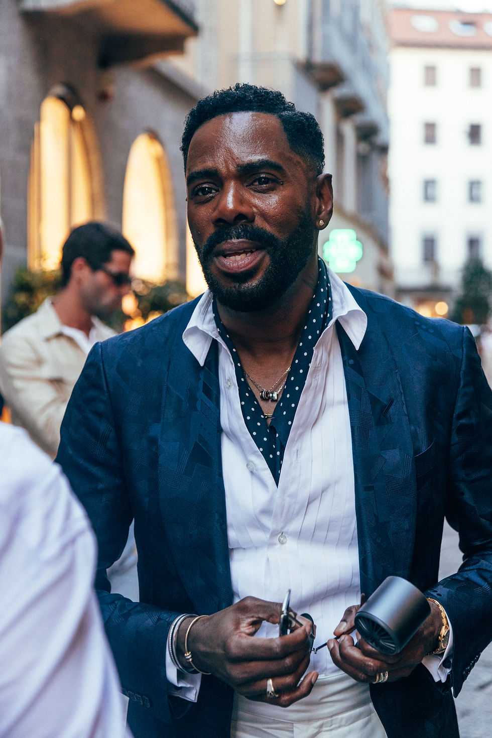 Colman Domingo at a Ralph Lauren dinner in 2026