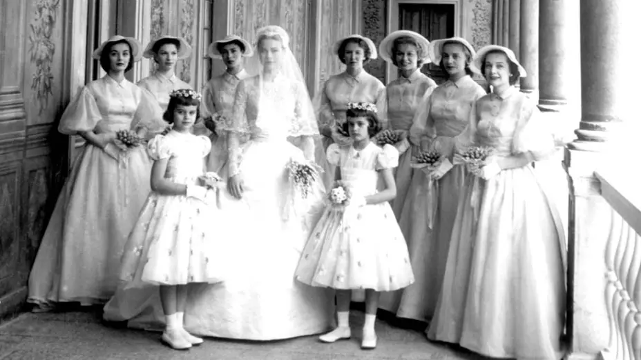 wedding of Grace Kelly of Prince Rainier