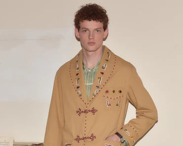 Bode luxury fashion brand runway collection