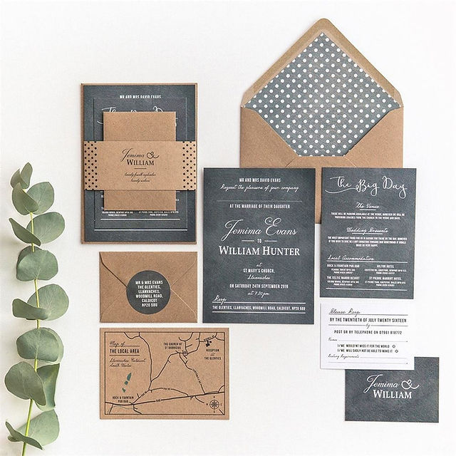 Rustic Wedding Invitation Ideas