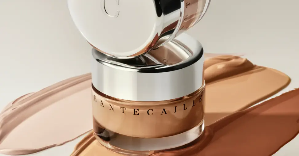 Chantecaille luxury beauty, skincare, fragrance or cosmetics collection packaging and signature products