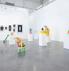 Lawrie Shabibi contemporary art gallery exhibition space featuring internationally acclaimed artists