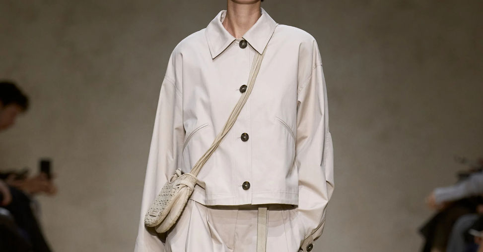 Emporio Armani fashion collection runway look
