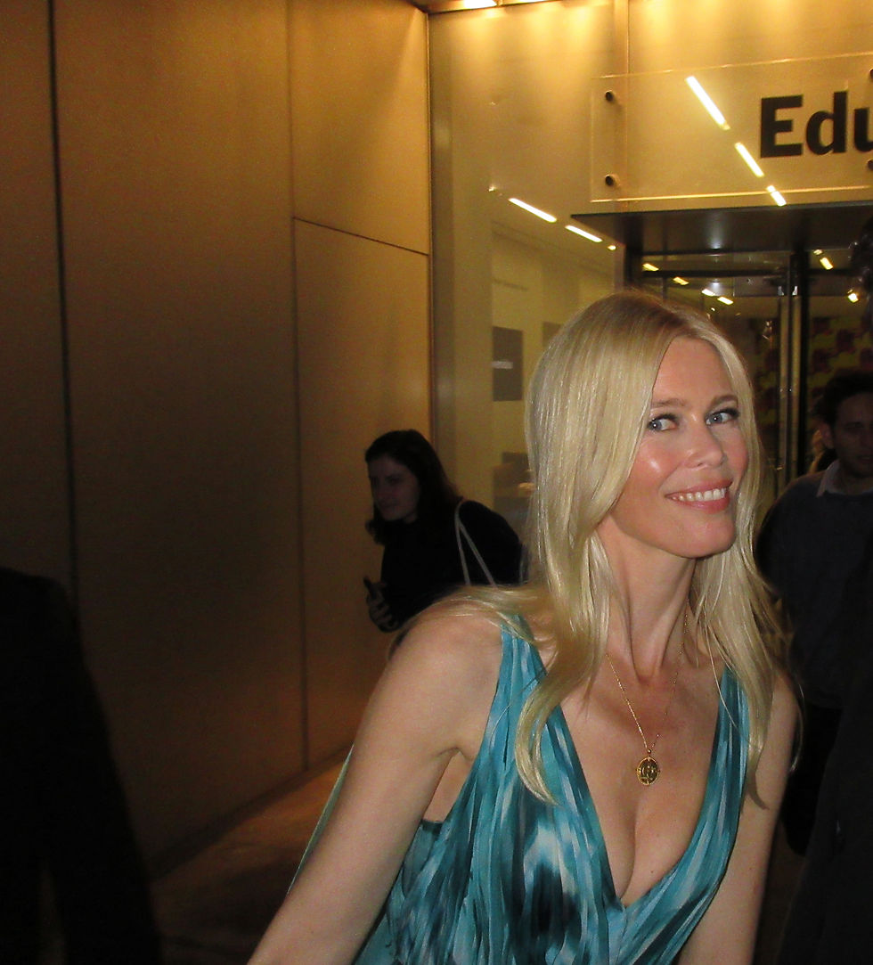 Claudia Schiffer photographed in New York City in May 2019