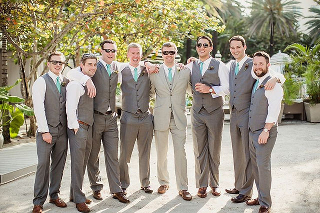 Groom and Groomsmen