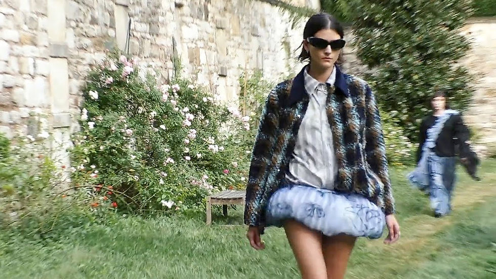 Collina Strada Spring/Summer 2025 Collection: A Bold Embrace of Nature and Innovation