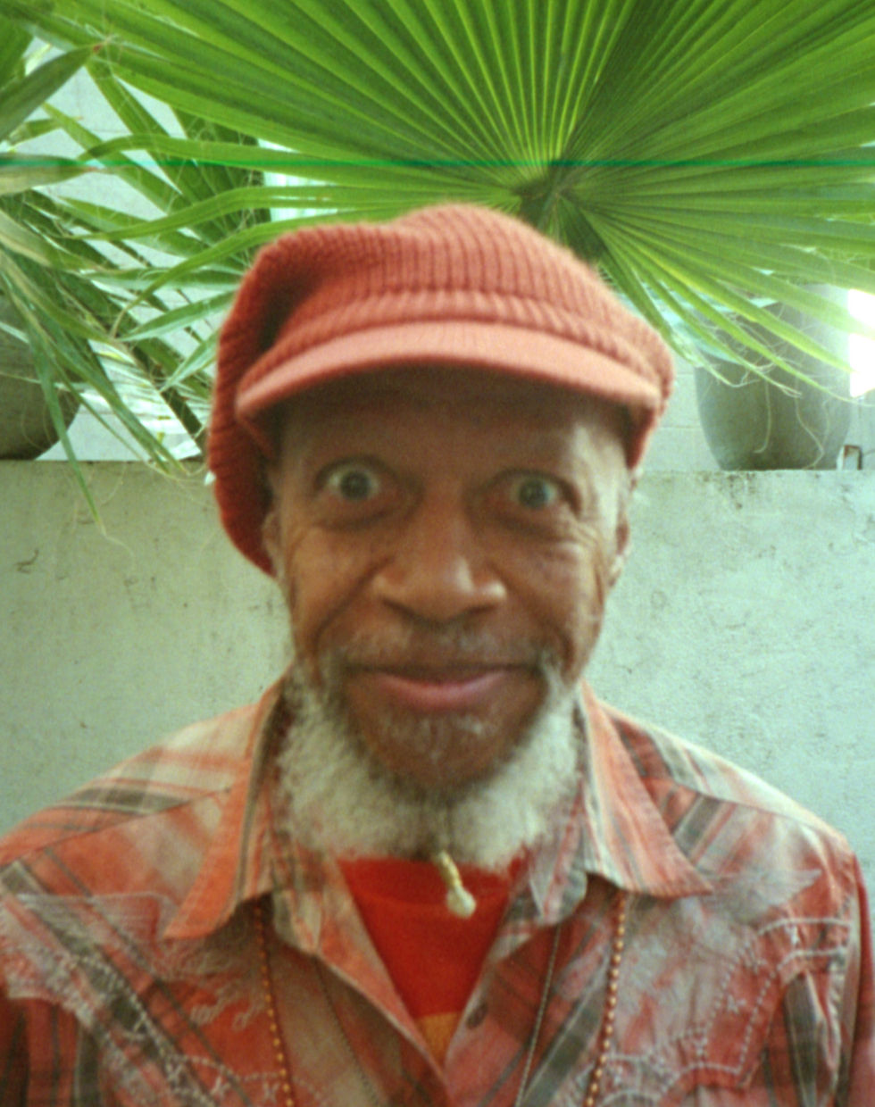 Laraaji photographed in Oakland, California, in 2025.