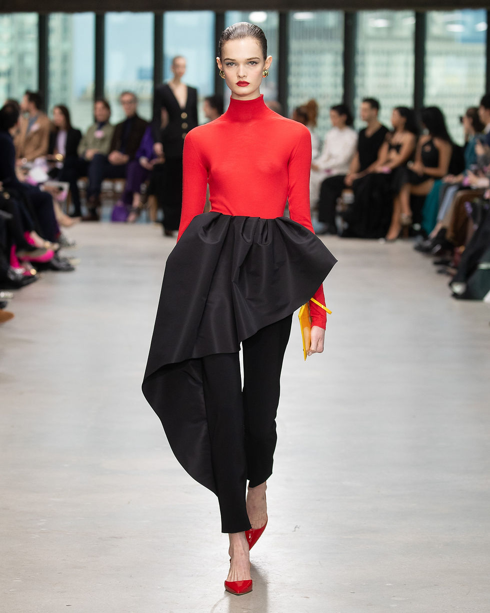 Carolina Herrera Fall/Winter 2024 — official runway look 1