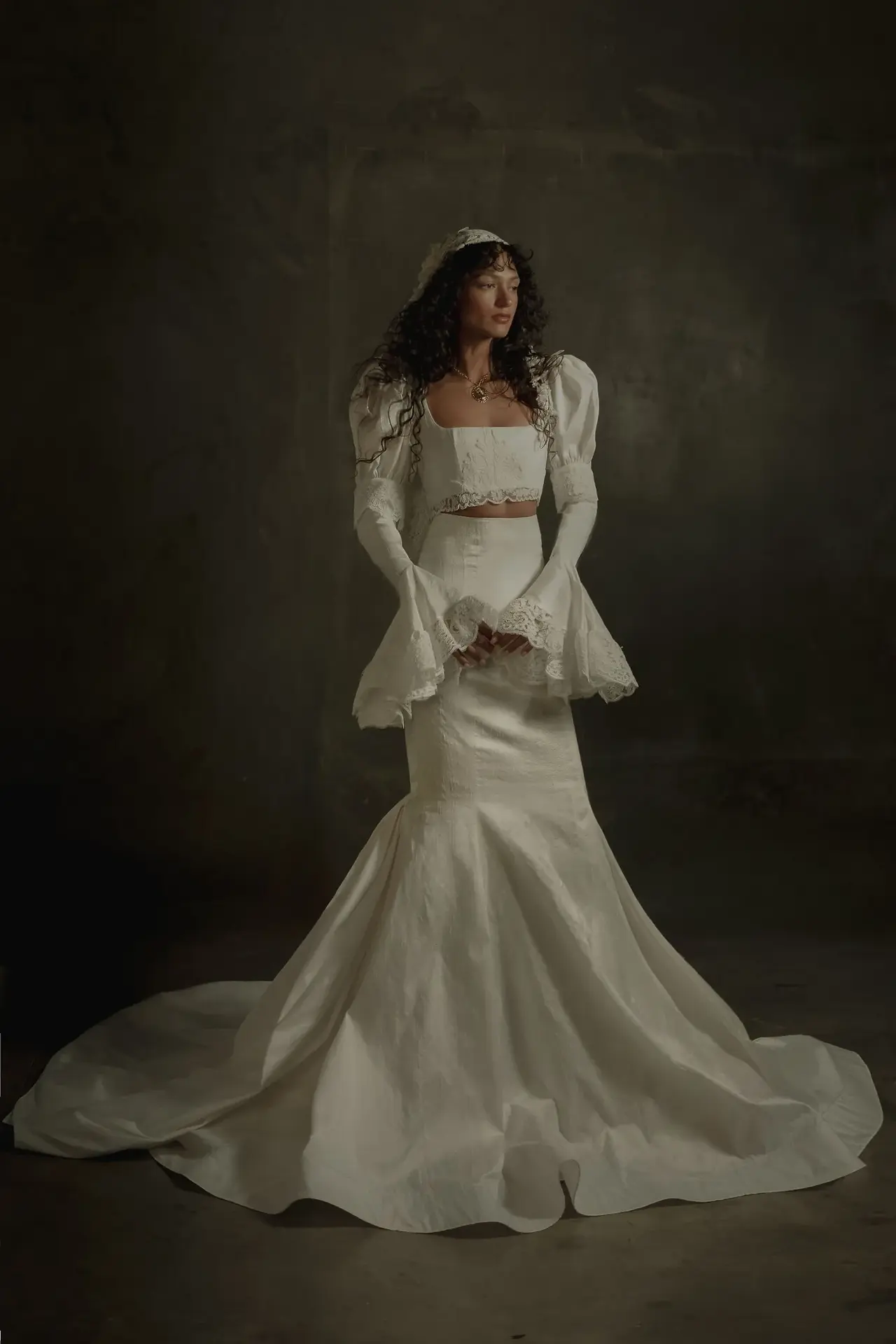 Tendências de vestidos de noiva Primavera 2027