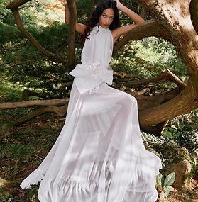 David Koma Bridal bridal couture wedding gown showcasing luxury craftsmanship, elegant details, and contemporary bridal design