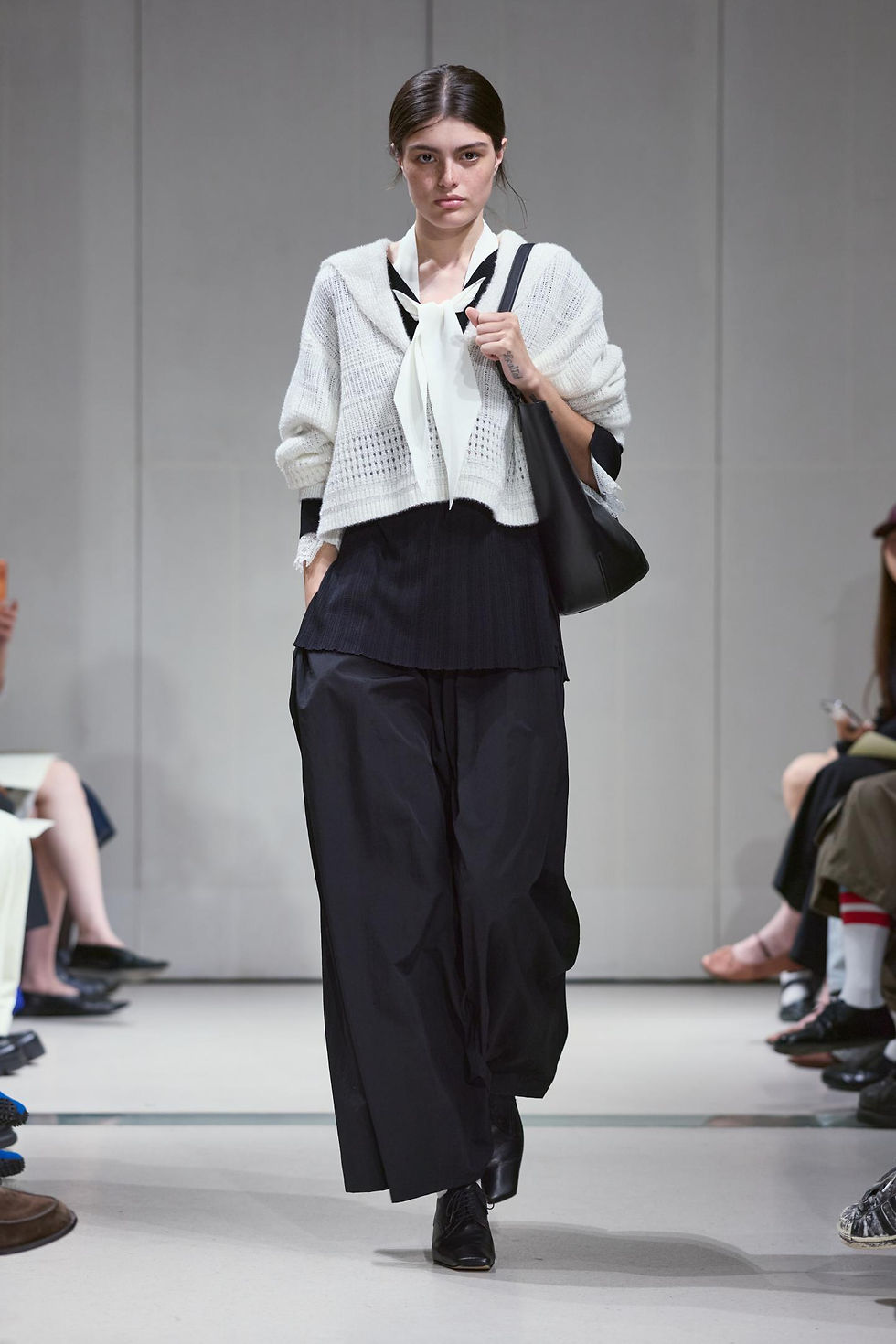 Mame Kurogouchi Spring/Summer 2027 runway — official look 10