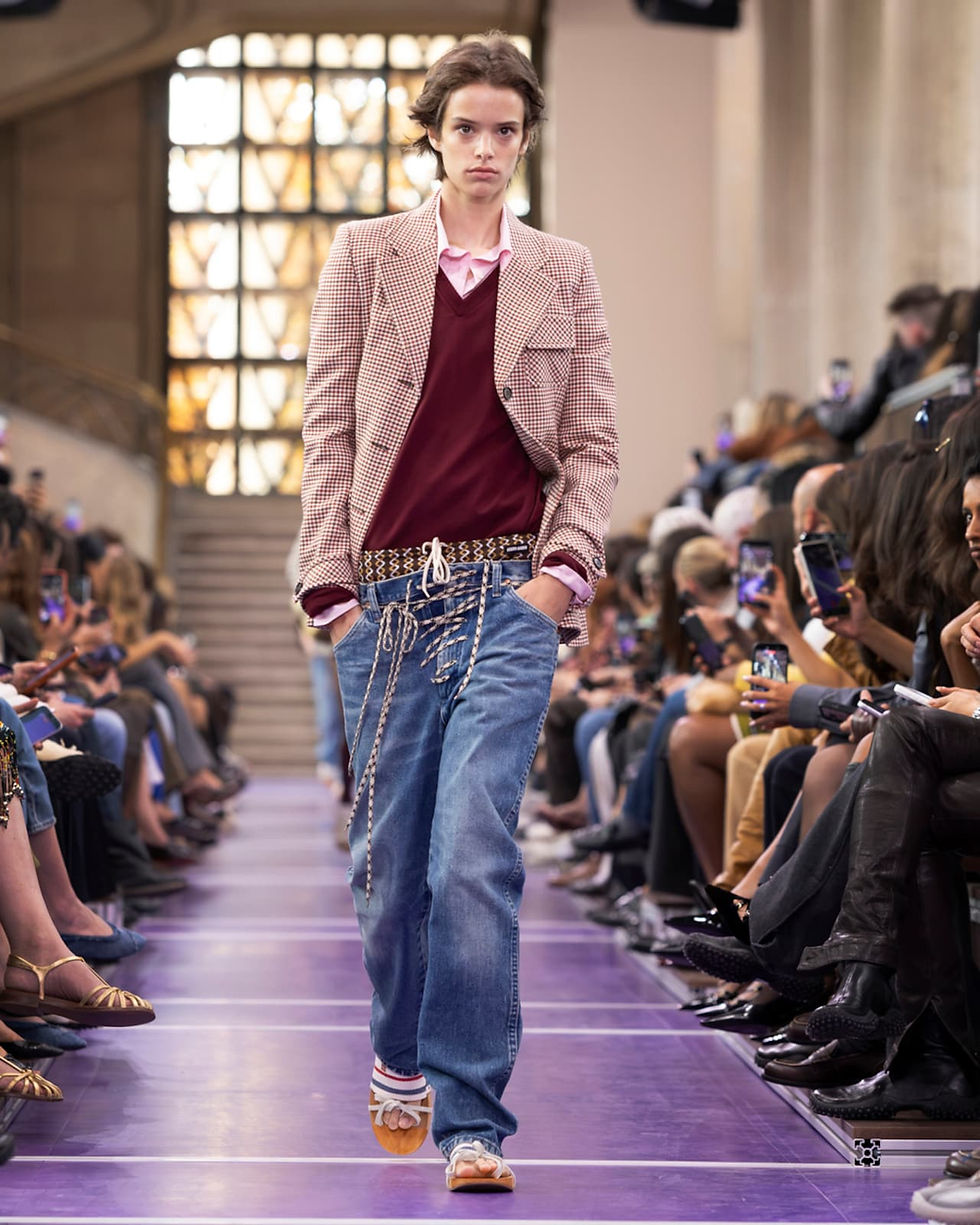 Miu Miu Spring/Summer 2027 official runway look 9