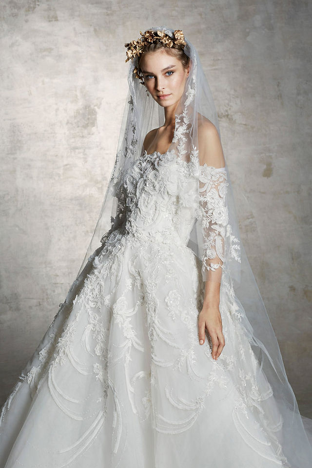 Coleção de Vestido de Noiva Marchesa - Primavera / Verão 2019