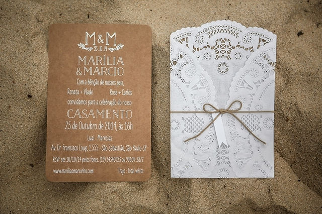 Beach Wedding Invitation Ideas