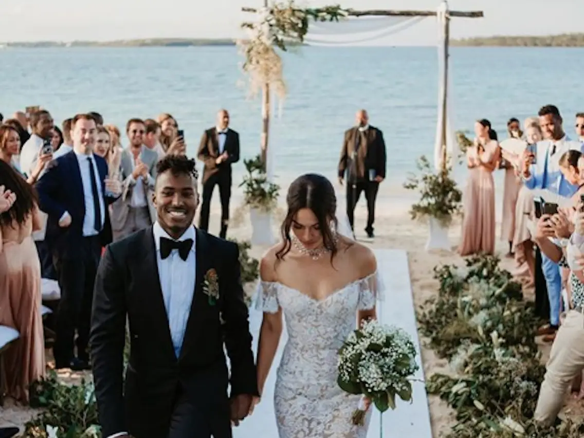 Ein Blick ins Paradies: Die Hochzeit von Shanina Shaik und Greg 'DJ Ruckus