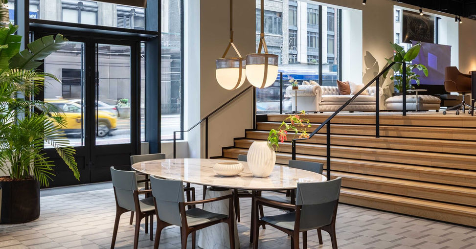 Poltrona Frau True Over Time 2026 — official Madison Avenue interior image