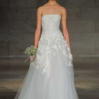 Vestido de novia columna