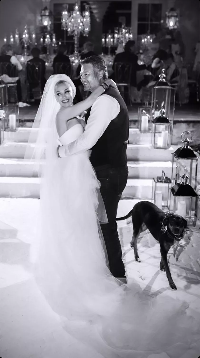 mariage gwen stefani et blake shelton