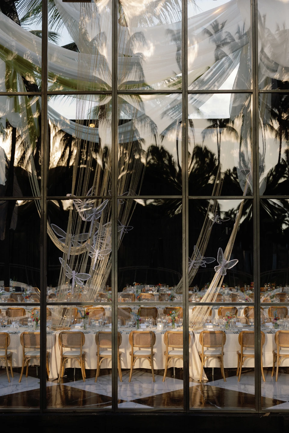 Romantic Wedding Decor in Punta Cana by House of Kirschner