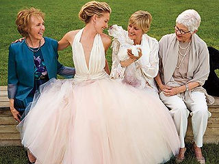 wedding of Ellen DeGeneres and Portia de Rossi