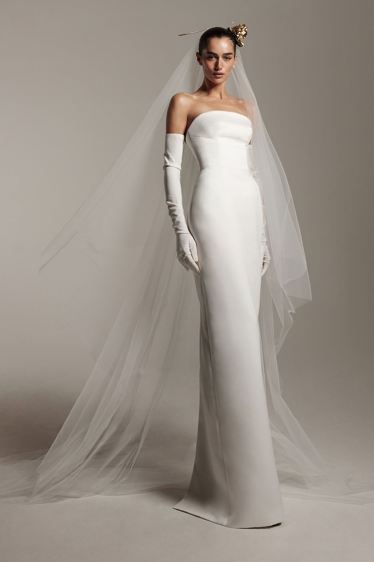 Monique Lhuillier Bridal 2026年春 — ルック19 Chandler
