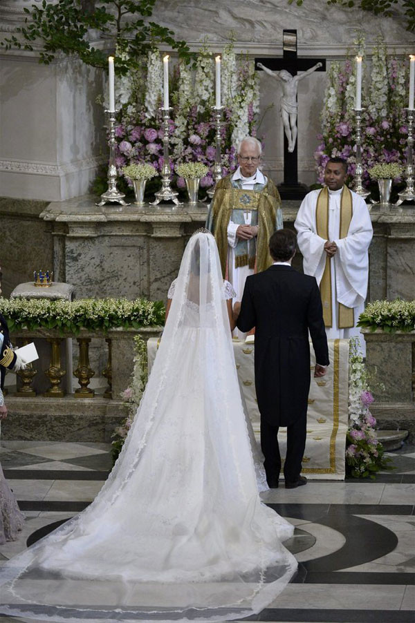 Princesa Madelleine da Suécia com o Inglês Christofer O'nell | Casamento | Blog de Casamento | Weddingg | Noiva