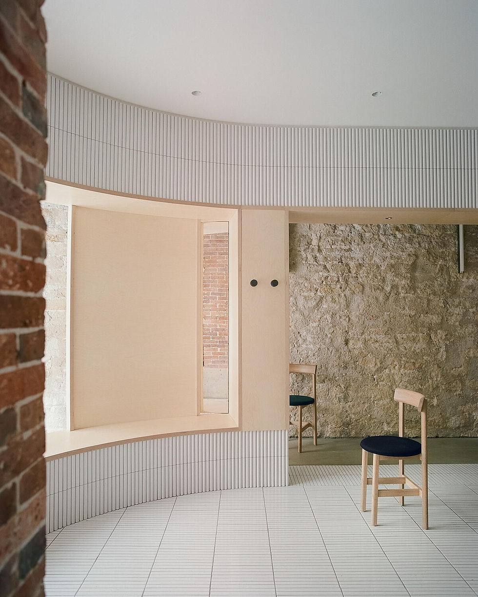 Papi Restaurant Paris designed by Neri&Hu, official project photograph 6. Photographer: Simone Bossi.