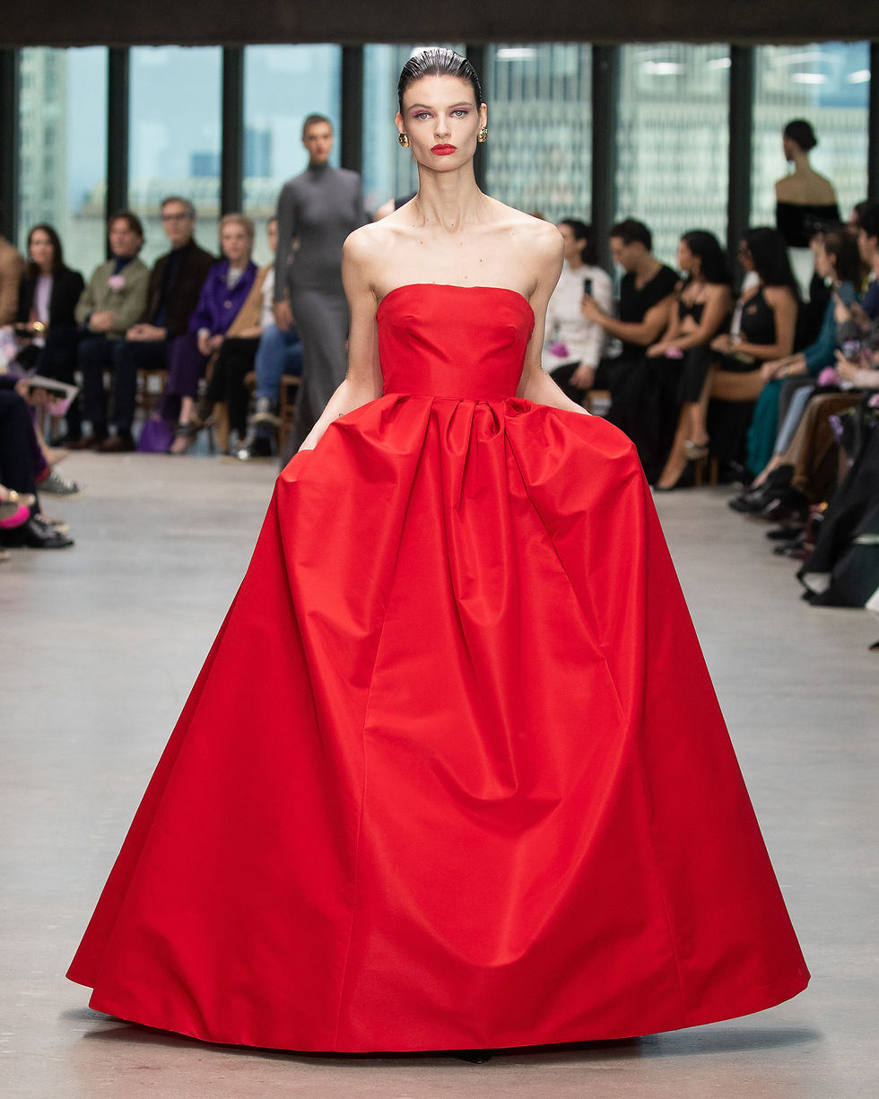 Carolina Herrera Fall/Winter 2024 — official runway look 10