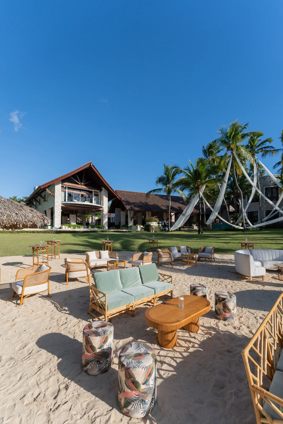 Romantic Wedding Decor in Punta Cana by House of Kirschner