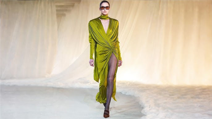 Balmain luxury fashion brand runway collection