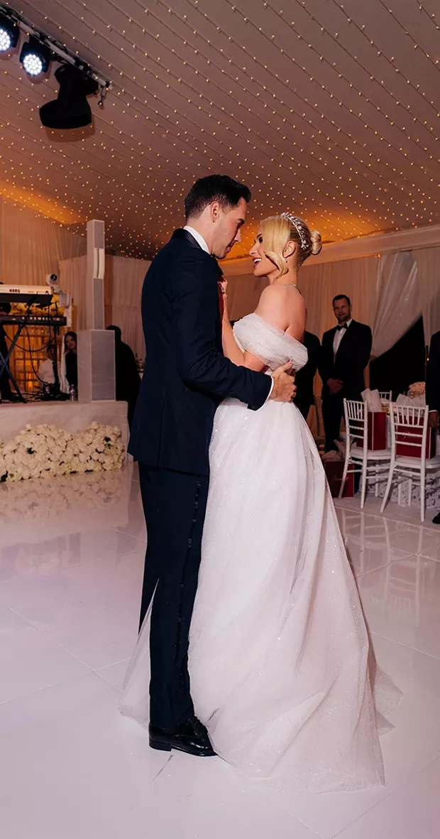 wedding of Paris Hilton and Carter Reum