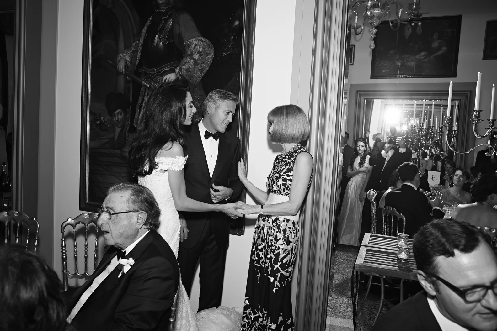 wedding of Amal and George Clooney