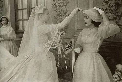 wedding of Grace Kelly of Prince Rainier