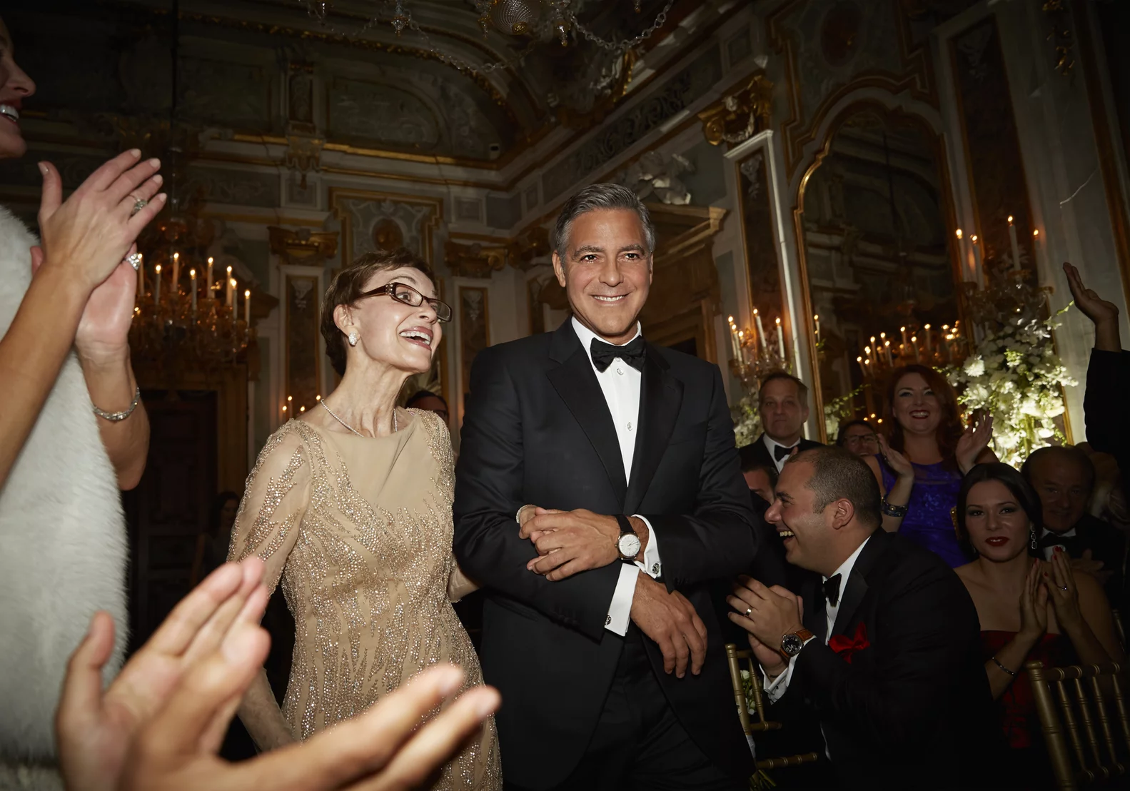 wedding of Amal and George Clooney