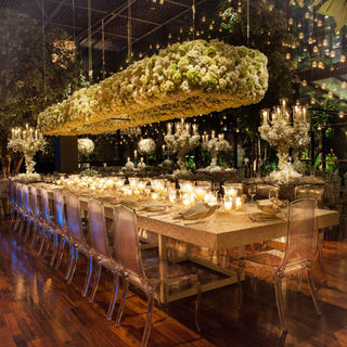 Decoração de Casamento Branco na Casa Fasano por Nina Nassar