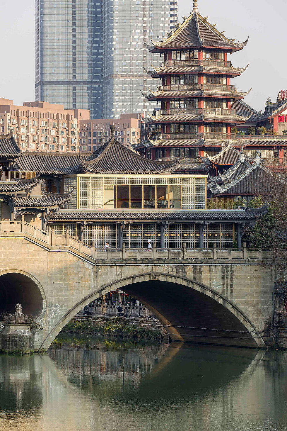 Anshun Bridge Restaurant by Neri&Hu; authentic project photograph 7. Individual photographer not verified.