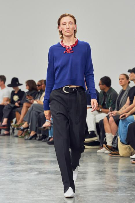 Courrèges Spring/Summer 2027 runway — look 8