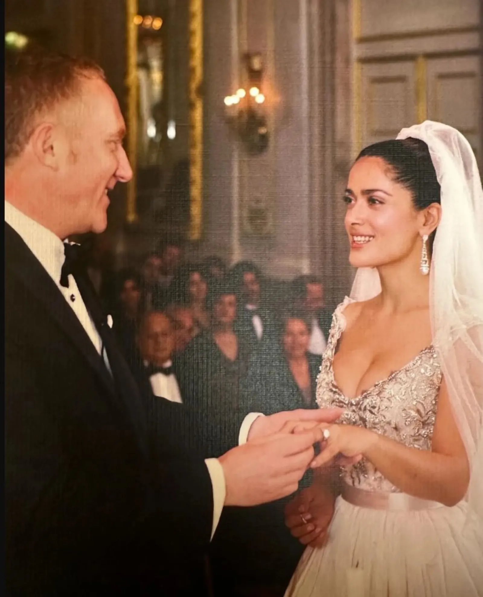 Wedding of Salma Hayek and François-Henri Pinault
