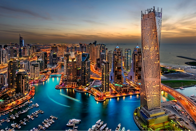 Lune de miel à Dubaï