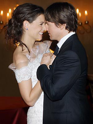 wedding of Katie Holmes and and Tom Cruise