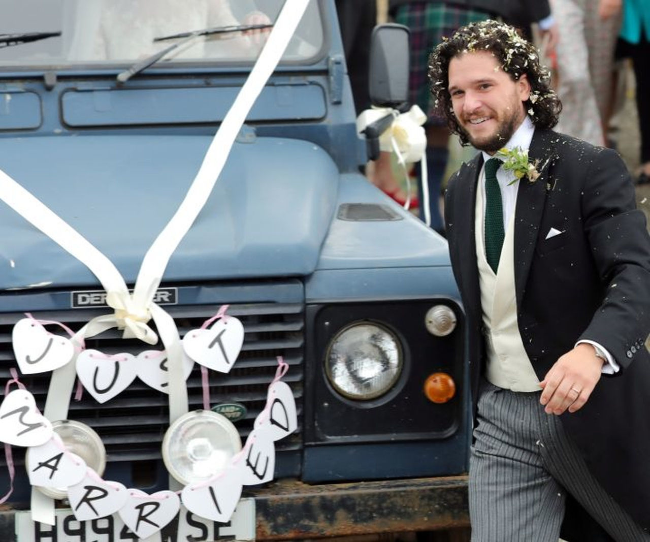 Berühmte Hochzeit: Rose Leslie und Harington Kit