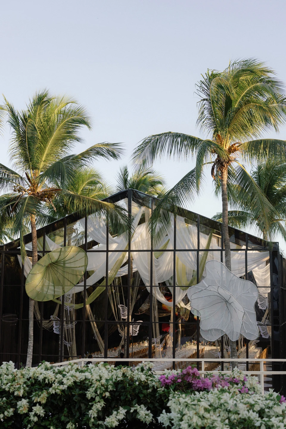 Romantic Wedding Decor in Punta Cana by House of Kirschner