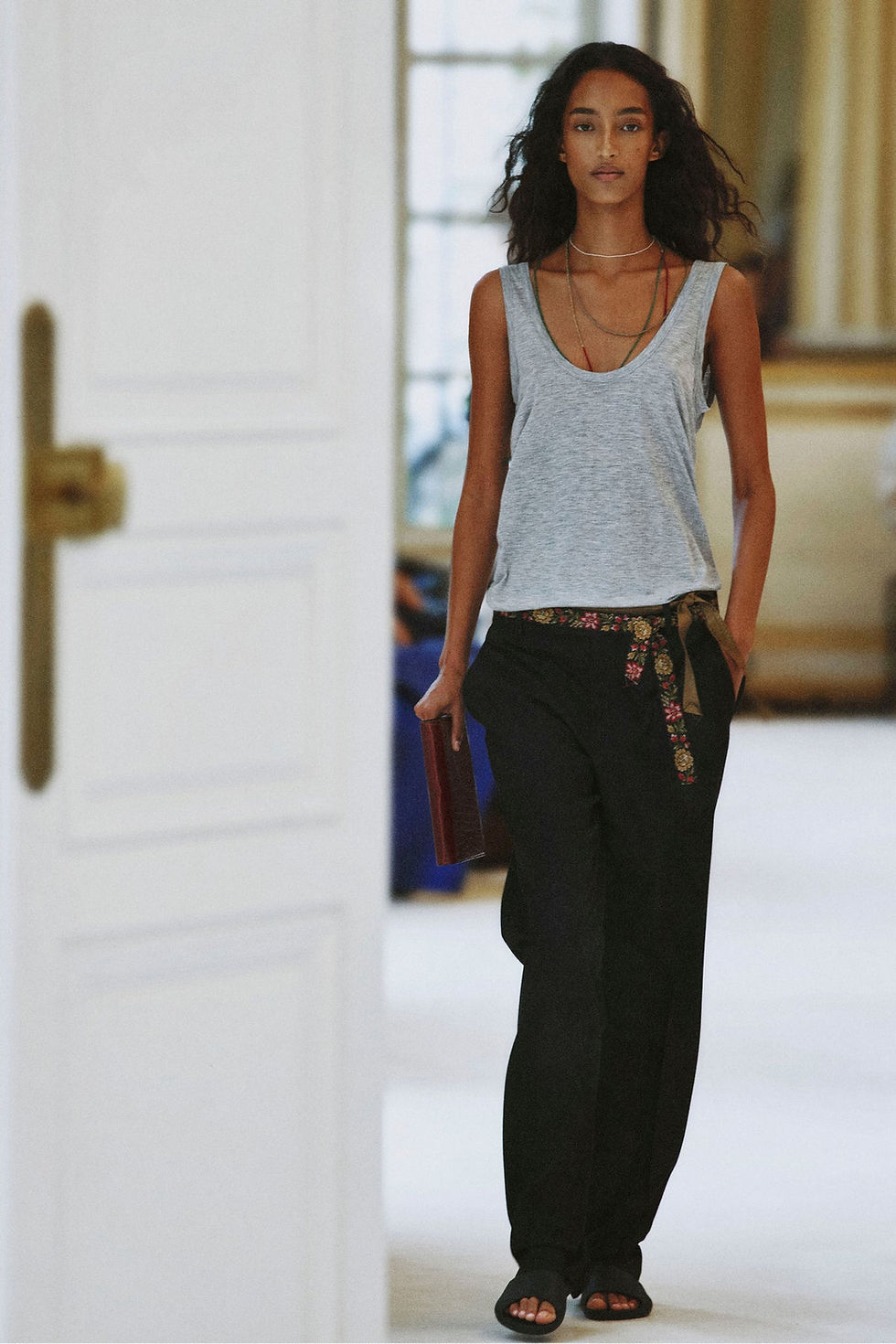 The Row Summer 2027 runway — official look 1