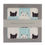 Miniaturbild: Peek-A-Boo Cats and White Bamboo Muslin Newcastle Blanket