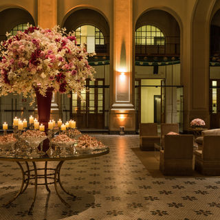 Decoração de Casamento Marsala na Sala São Paulo
