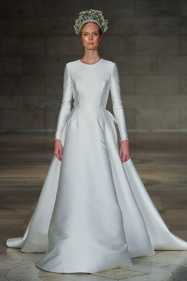 A-line wedding dress